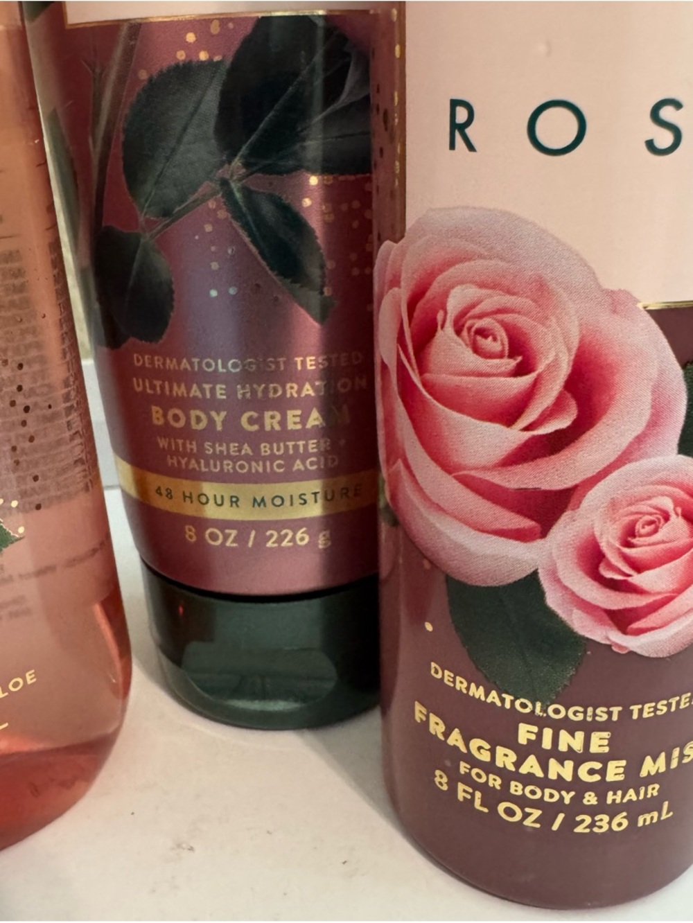 NWT Bath & Body Works 3pc Rose Set - Picture 6 of 11